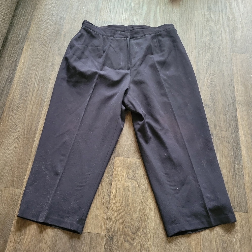 Black Cropped Pants